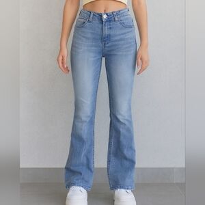 Levis 524 Too Superlow Jeans Juniors Size 3 Blue